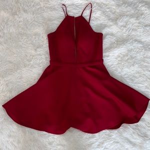 RED DRESS SIZE 2, Colette Mon Cherri, SIZE 8 HEMMED TO SIZE 2